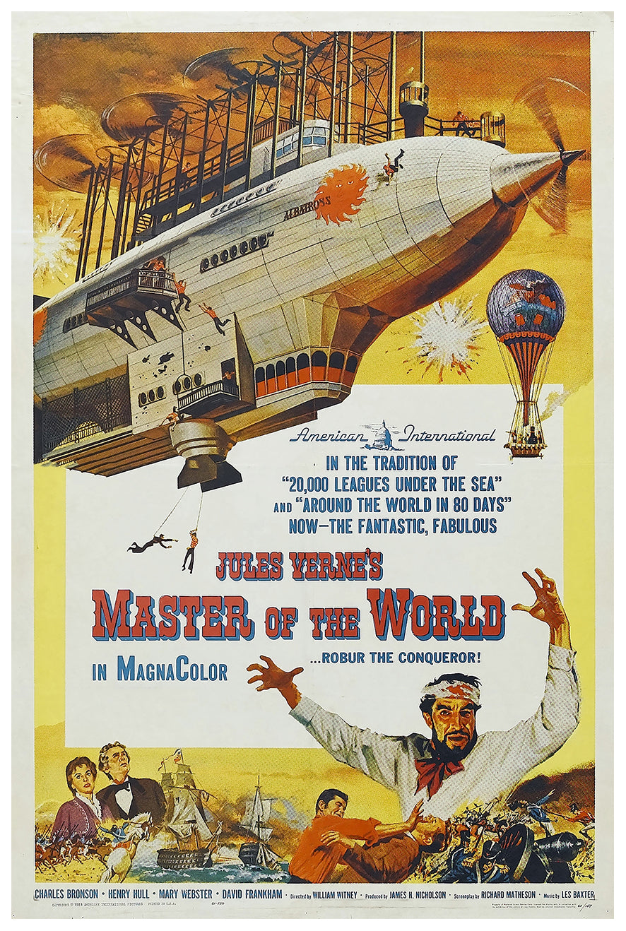 Master of the World 1961 - US - v1 - Classic Movie Poster