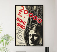 20,000 Years in Sing Sing 1932 - Sweden - v1 - Classic Movie Poster