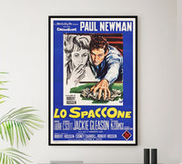 The Hustler 1961 - Paul Newman - Italy - Classic Movie Poster