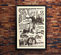Sky Devils 1932 - US - v5 - Classic Movie Poster