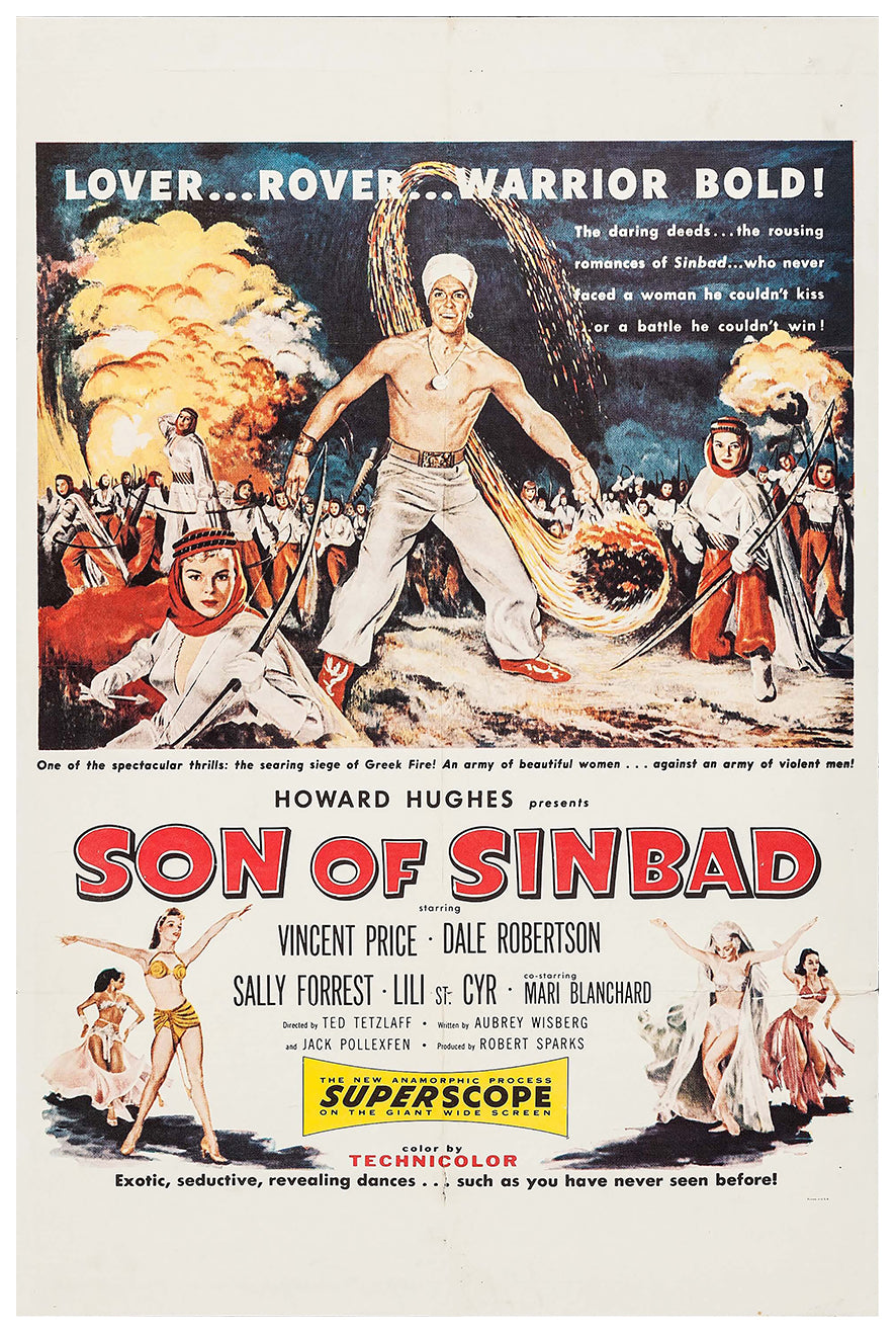 Son of Sinbad 1955 - US - v5 - Classic Movie Poster