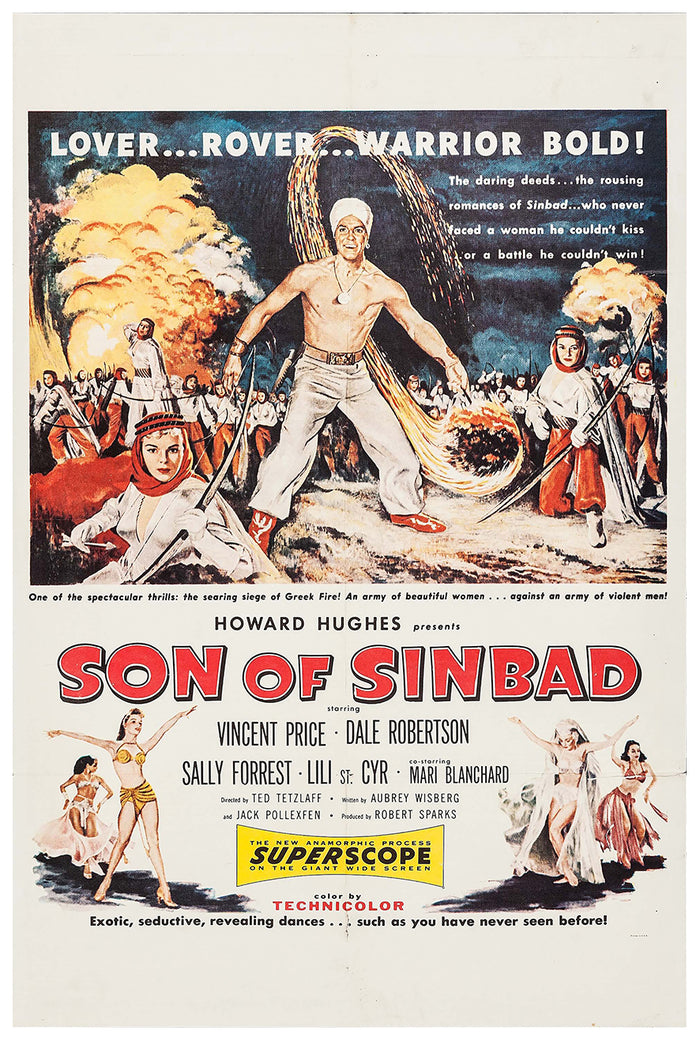 Son of Sinbad 1955 - US - v5 - Classic Movie Poster