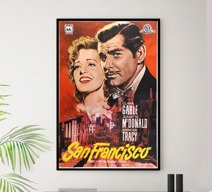 San Francisco 1936 - Spain - v1 - Classic Movie Poster