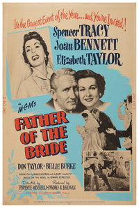 Father of the Bride 1950 - US - v4 - Classic Movie Poster