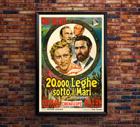 20000 Leagues Under the Sea 1954 - Italy - Classic Movie Posters