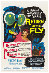 Return of the Fly 1959 - US - v1 - Classic Movie Poster