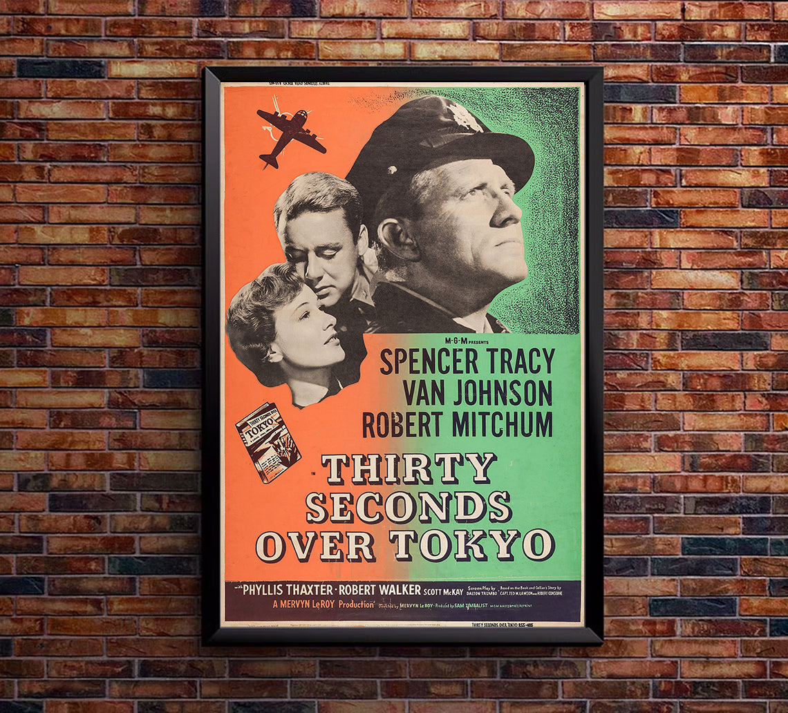 Thirty Seconds Over Tokyo 1944 - US - v3 - Classic Movie Poster