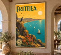 Eritrea - Tourism - v1 - Vintage Travel Poster