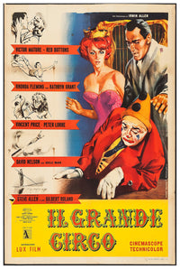The Big Circus 1959 - Italy - v1 - Classic Movie Poster