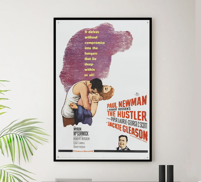 The Hustler 1961 - Paul Newman - US - Classic Movie Poster