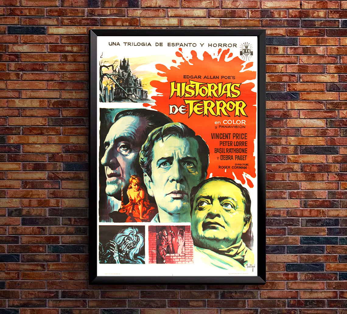 Tales of Terror 1962 - Spain - v1 - Classic Movie Poster