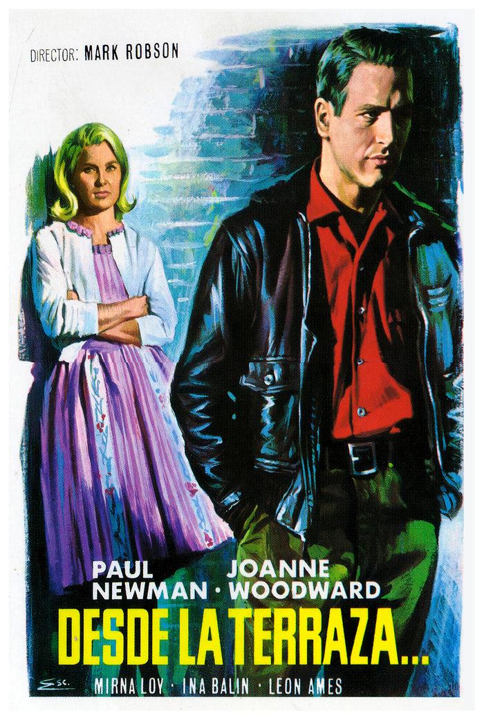 From the Terrace 1960 - Paul Newman - Spain - Classic Movie Poster