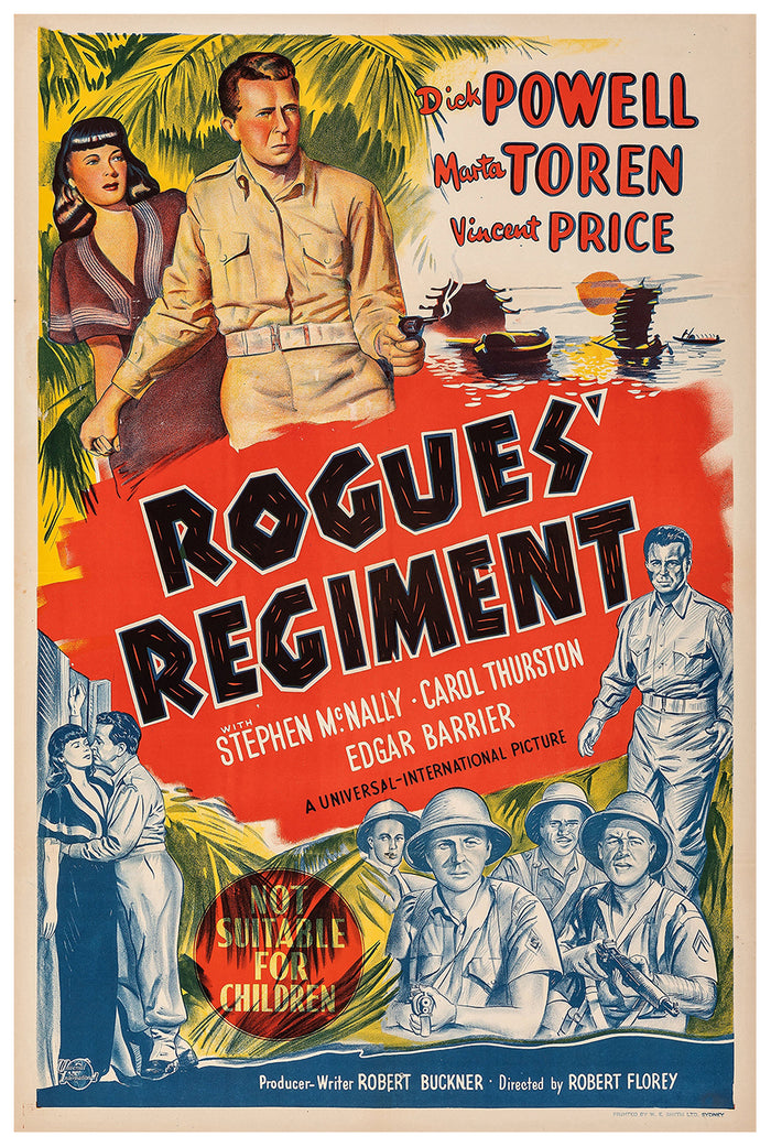 Rogues' Regiment 1948 - Australia - v1 - Classic Movie Poster