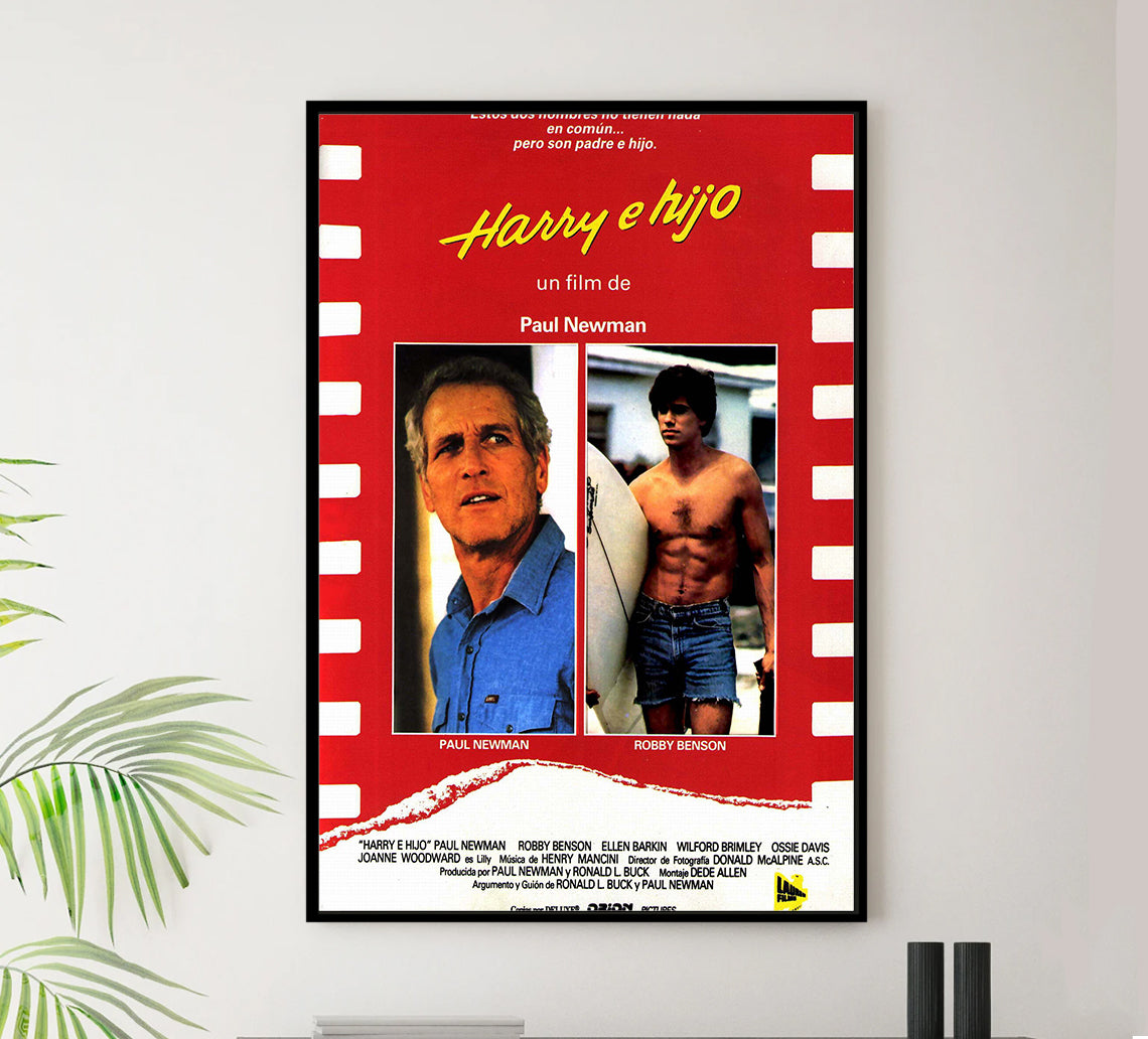 Harry & Son 1984 - Paul Newman - Spain (2) - Classic Movie Poster