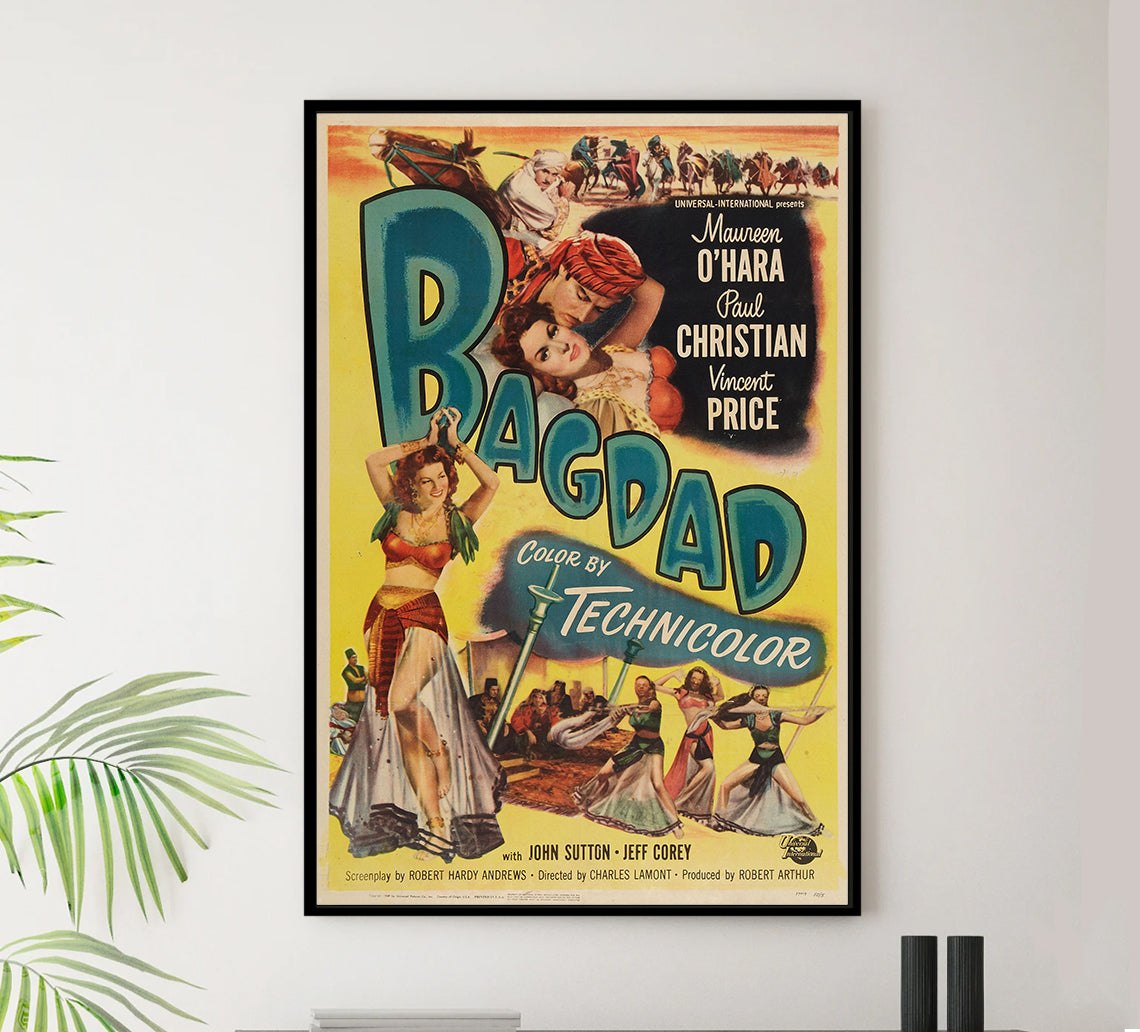 Bagdad 1949 - US - v1 - Classic Movie Poster
