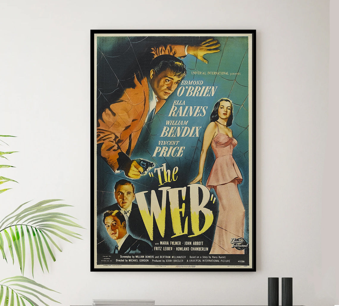 The Web 1947 - US - v1 - Classic Movie Poster