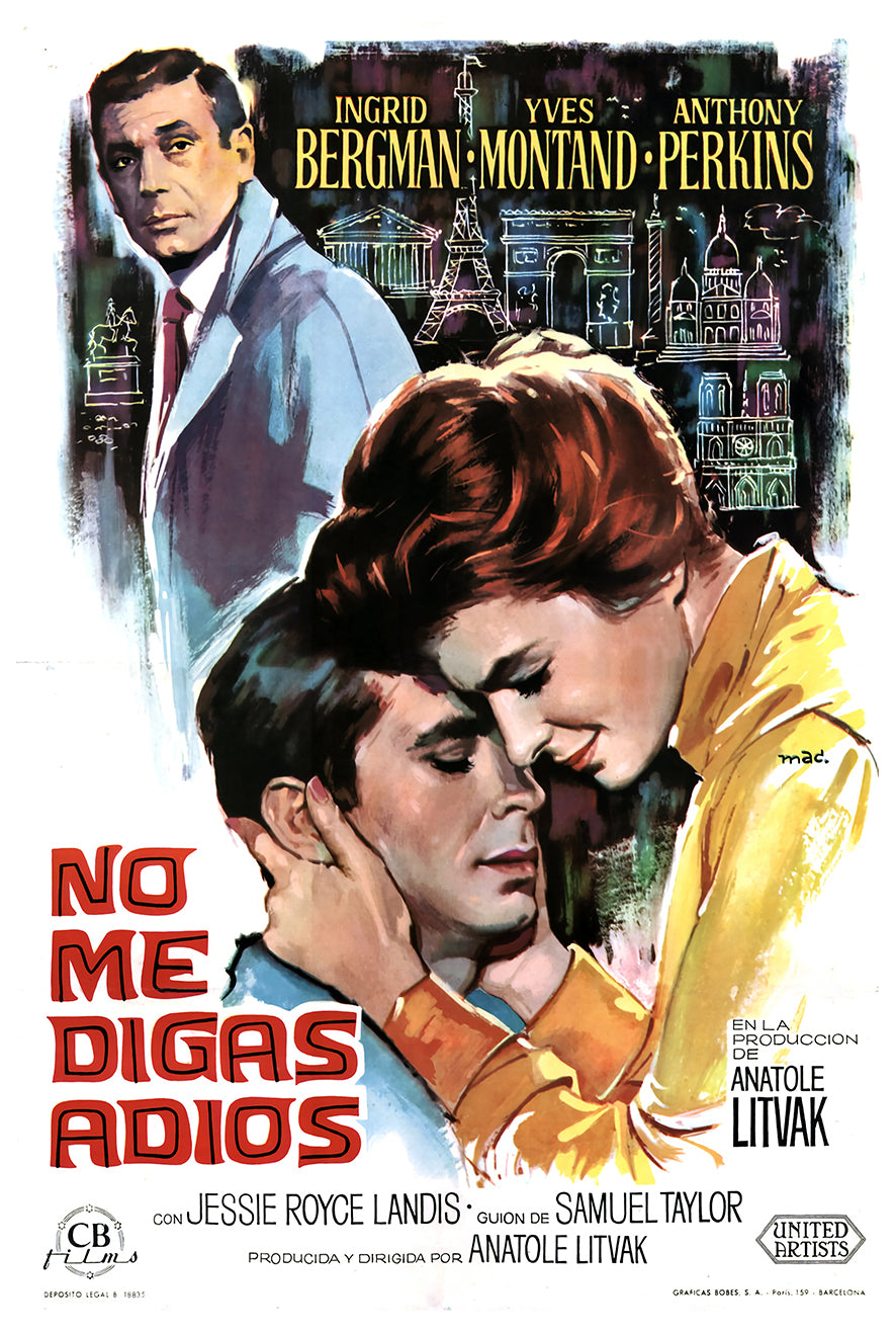 Goodbye Again 1961 - Spain - v1 - Classsic Movie Poster