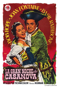 Casanova's Big Night 1954 - Spain - v1 - Classic Movie Poster