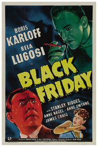 Black Friday 1940 - US - v1 - Classic Movie Poster