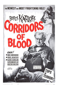 Corridors of Blood 1963 - US - v2 - Classic Movie Poster