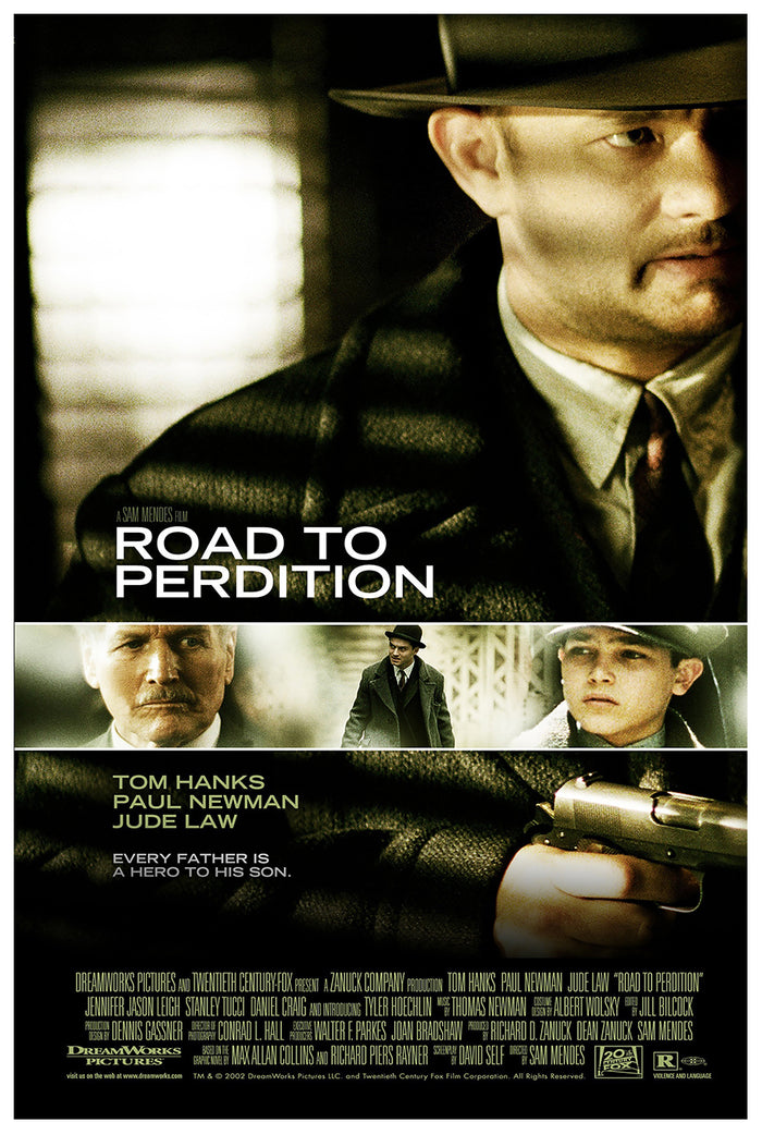 Road to Perdition 2002 - Paul Newman - Indonesia - Classic Movie Poster