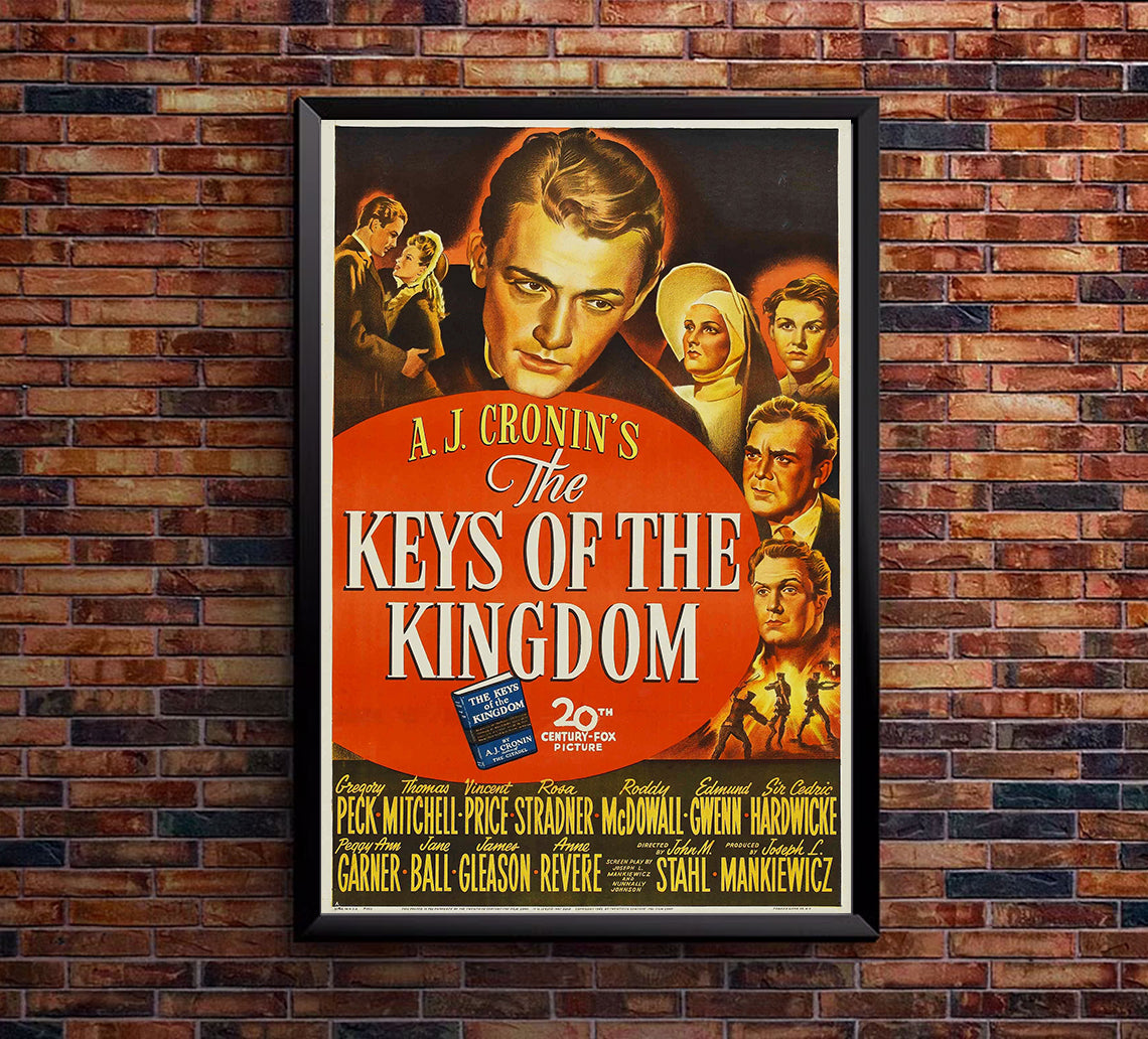 The Keys of the Kingdom 1944 - US - v3 - Classic Movie Poster