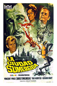 War-Gods of the Deep 1965 - Spain - v1 - Classic Movie Poster