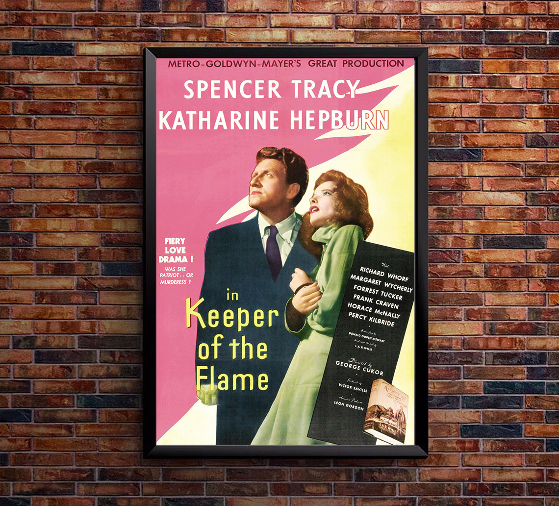 Keeper of the Flame 1943 - US - v1 - Classic Movie Poster