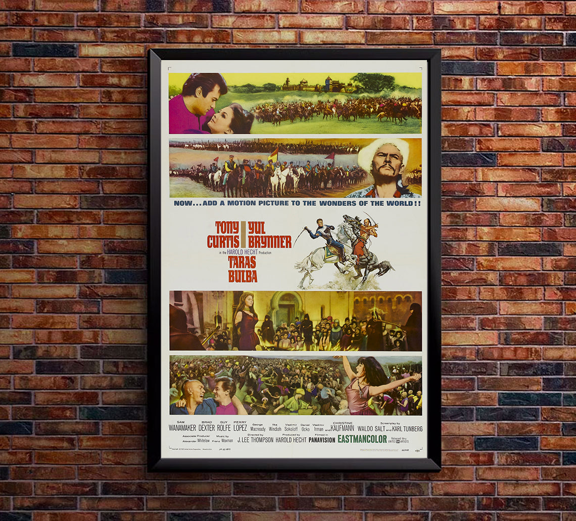 Taras Bulba 1962 - US - v2 - Classsic Movie Poster