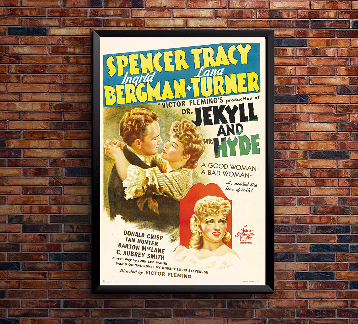 Dr. Jekyll and Mr. Hyde 1941 - US - v1 - Classic Movie Poster