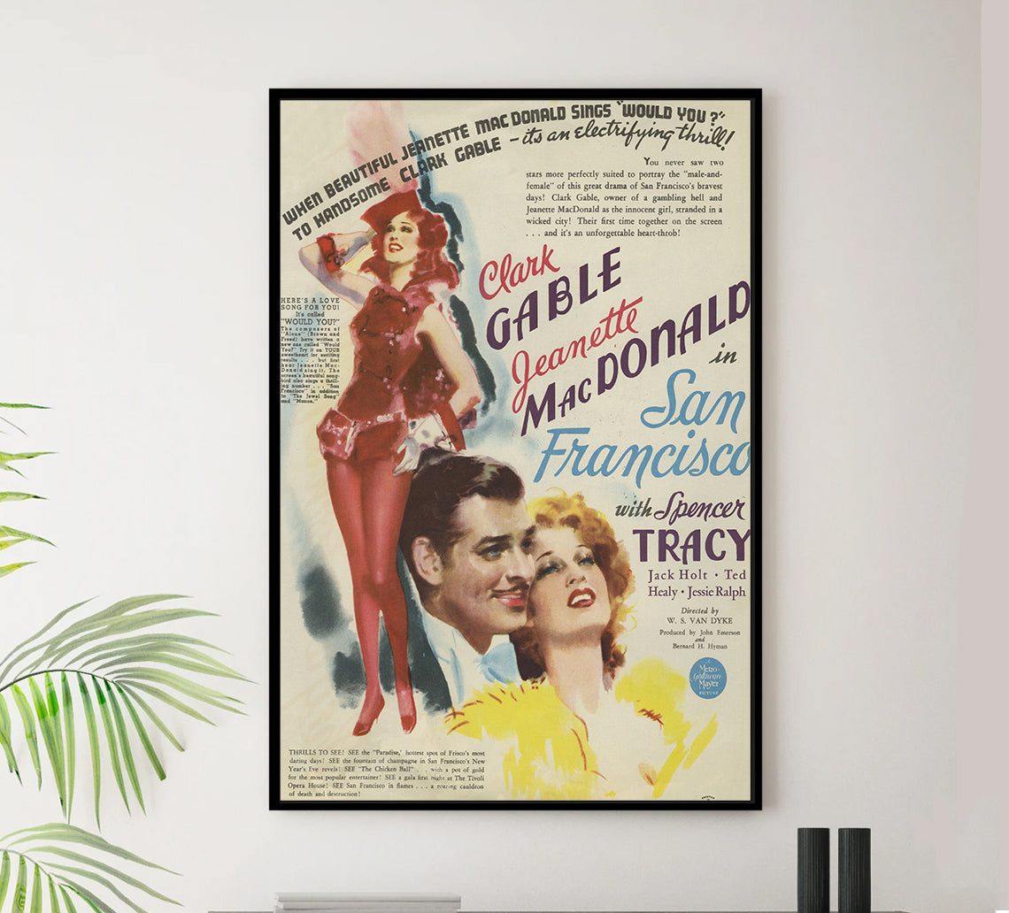 San Francisco 1936 - US - v7 - Classic Movie Poster