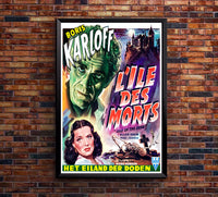Isle of the Dead 1945 - Belgium - v1 - Classic Movie Poster