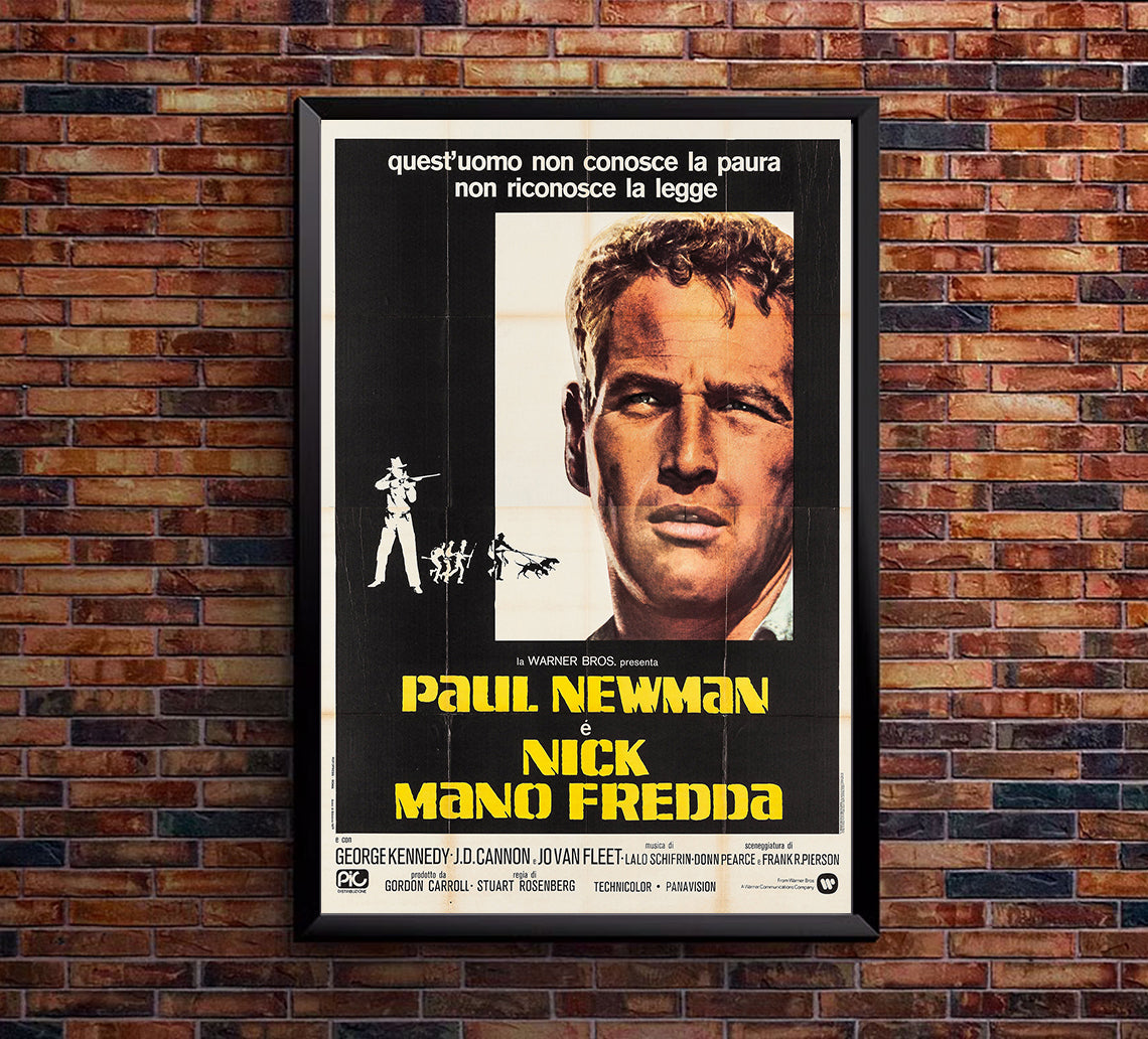 Cool Hand Luke 1967 - Paul Newman - Italy (3) - Classic Movie Poster