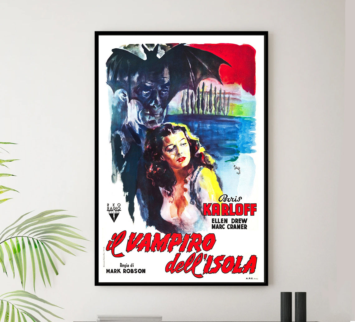 Isle of the Dead 1945 - Italy - v1 - Classic Movie Poster