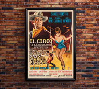Circus World 1964 - Rita Hayworth - Italy - Classic Movie Poster