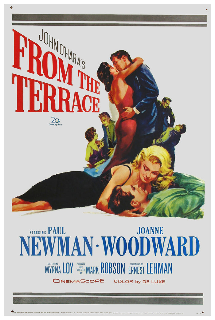 From the Terrace 1960 - Paul Newman - US - Classic Movie Poster