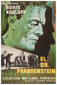 Frankenstein 1931 - Spain - v3 - Classic Movie Poster