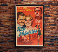 San Francisco 1936 - US - v4 - Classic Movie Poster