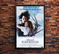Edward Scissorhands 1990 - US - v1 - Classic Movie Poster