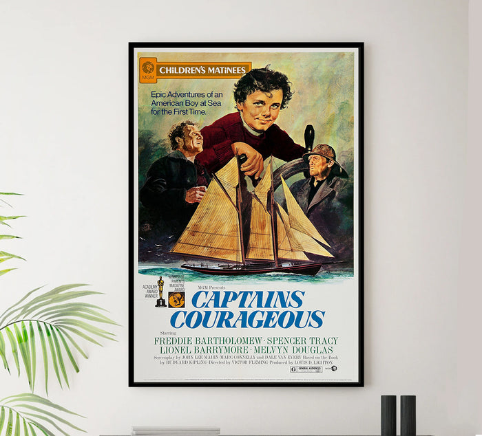 Captains Courageous 1937 - US - v6 - Classic Movie Poster