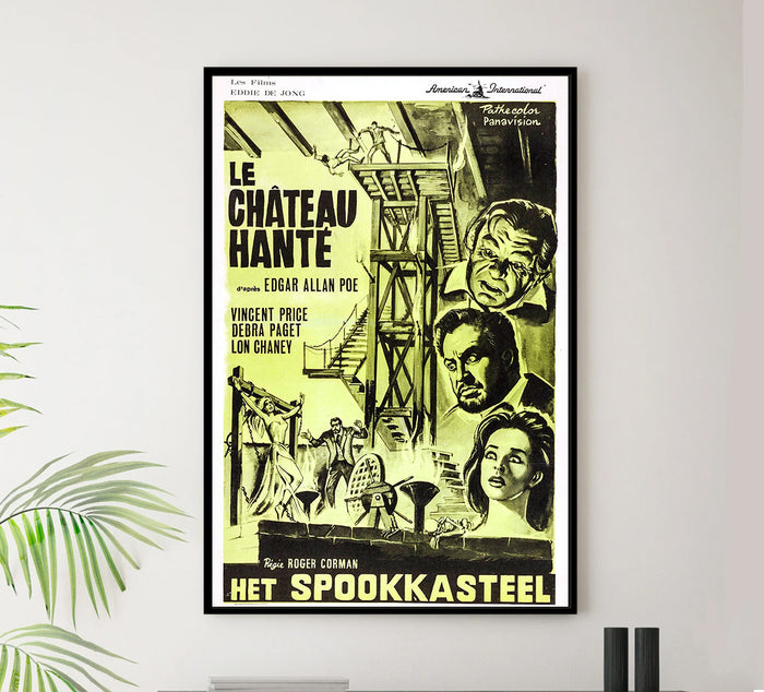 The Haunted Palace 1963 - Belgium - v1 - Classic Movie Poster