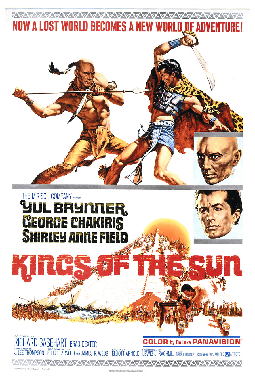 Kings of the Sun 1963 - US - v2 - Classsic Movie Poster