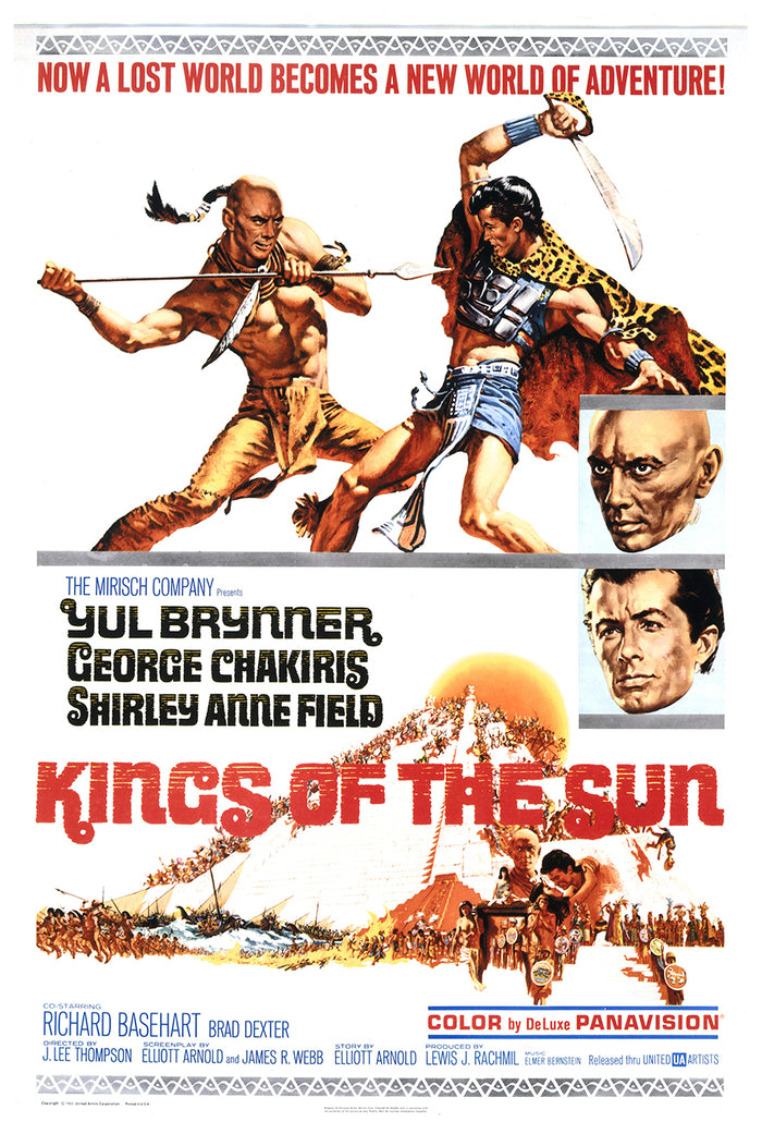 Kings of the Sun 1963 - US - v2 - Classsic Movie Poster