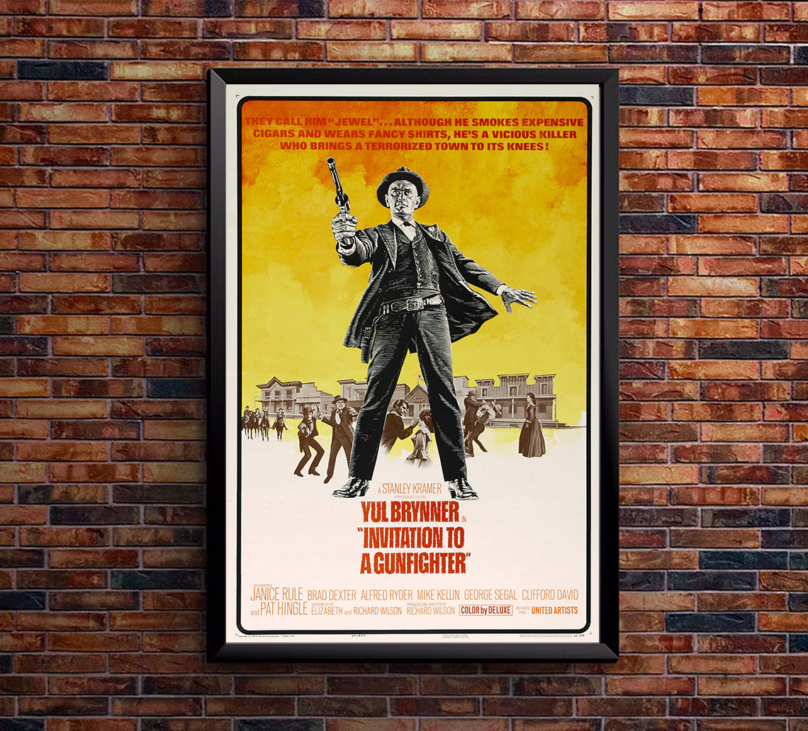 Invitation to a Gunfighter 1964 - US - v1 - Classsic Movie Poster