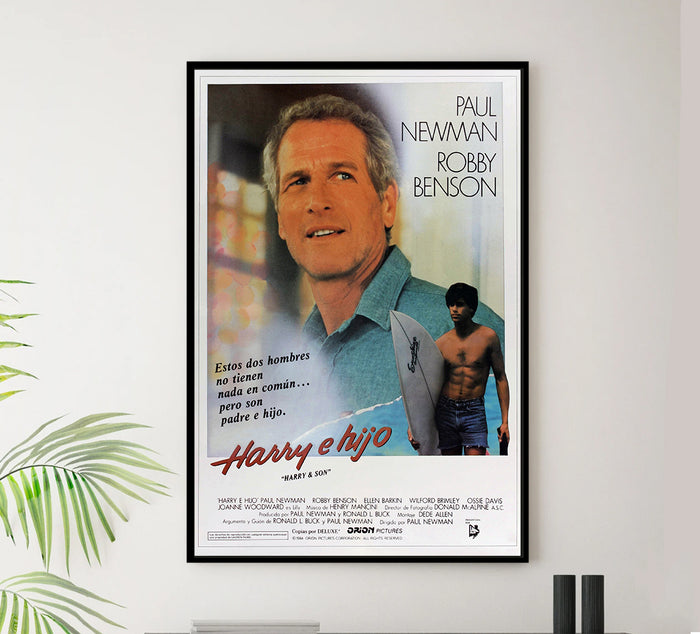 Harry & Son 1984 - Paul Newman - Spain - Classic Movie Poster
