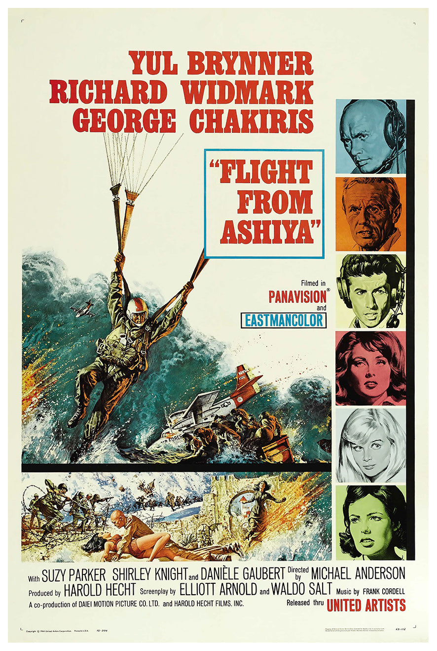 Flight from Ashiya 1964 - US - v1 - Classsic Movie Poster