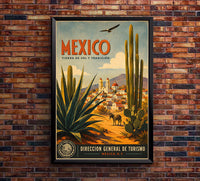 Mexico - Tourism - v1 - Vintage Travel Poster