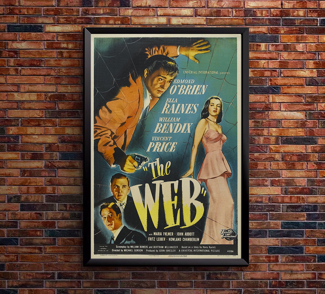 The Web 1947 - US - v1 - Classic Movie Poster
