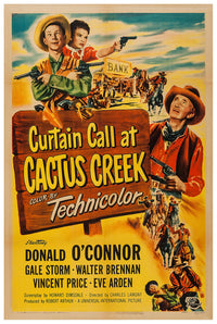 Curtain Call at Cactus Creek 1950 - US - v1 - Classic Movie Poster