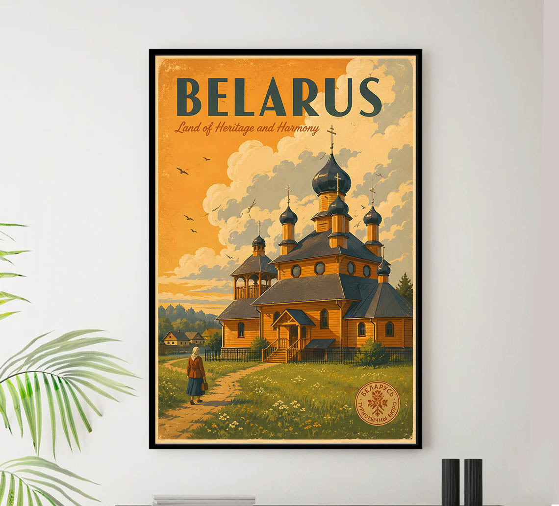 Belarus - Tourism - v1 - Vintage Travel Poster